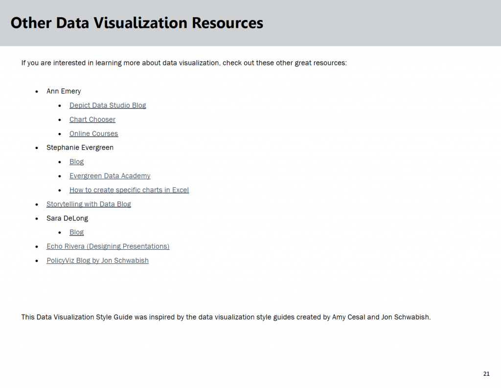 List of data visualization resources