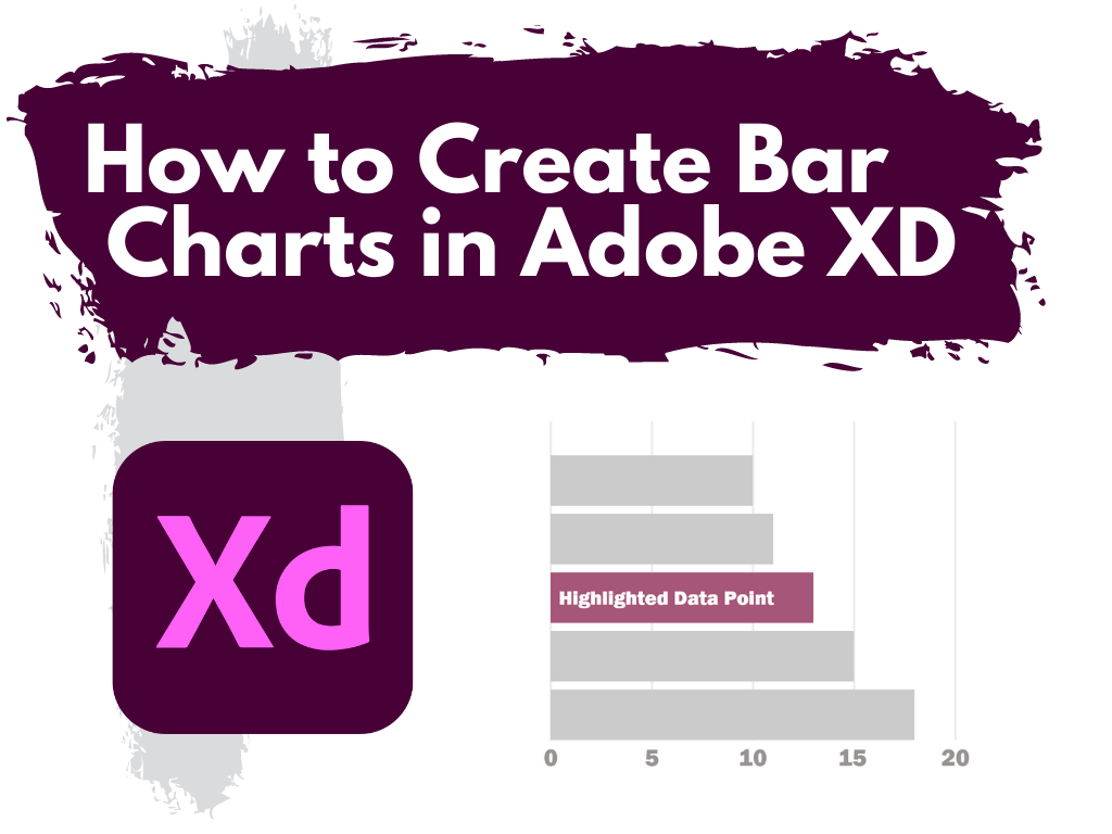 How to Create Bar Charts in Adobe XD featured image.