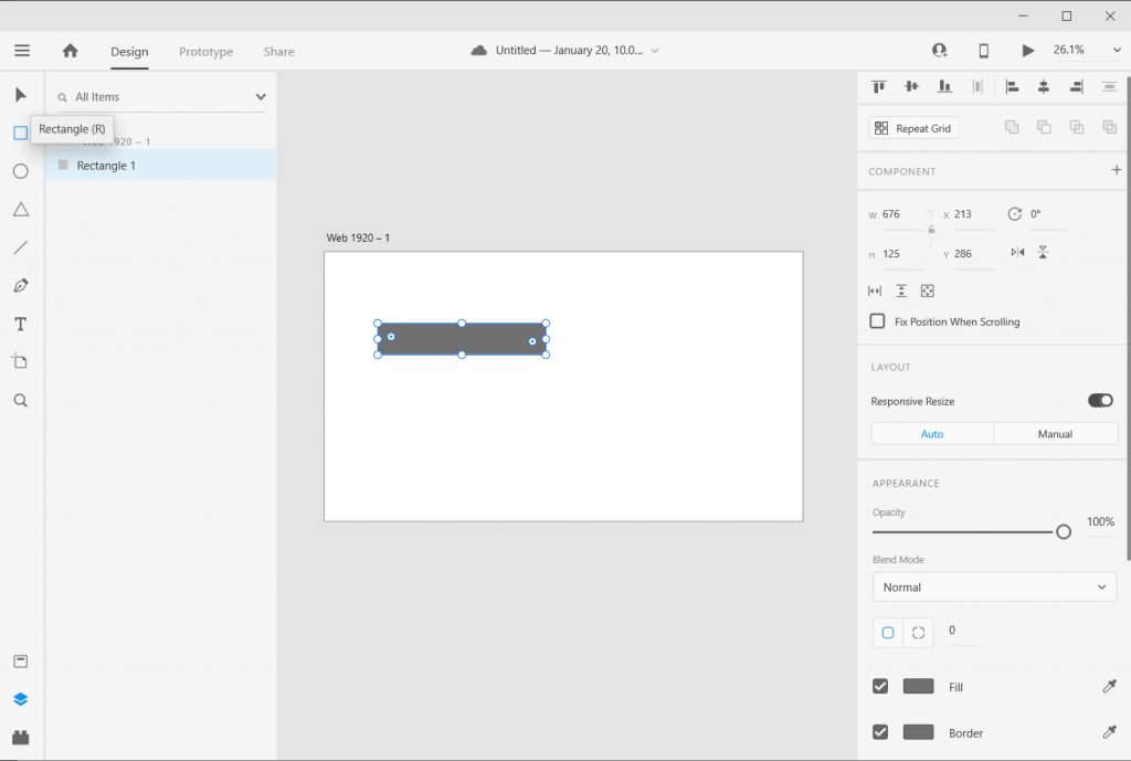 Adobe XD Bar Chart Illustration 2