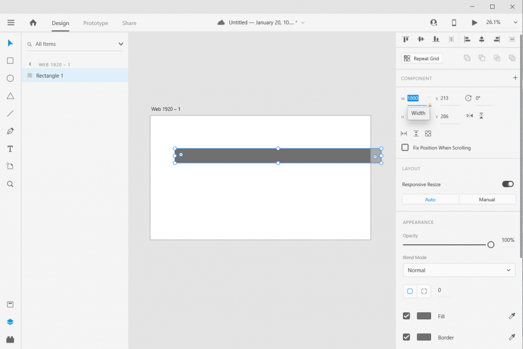 Adobe XD Bar Chart Illustration 3