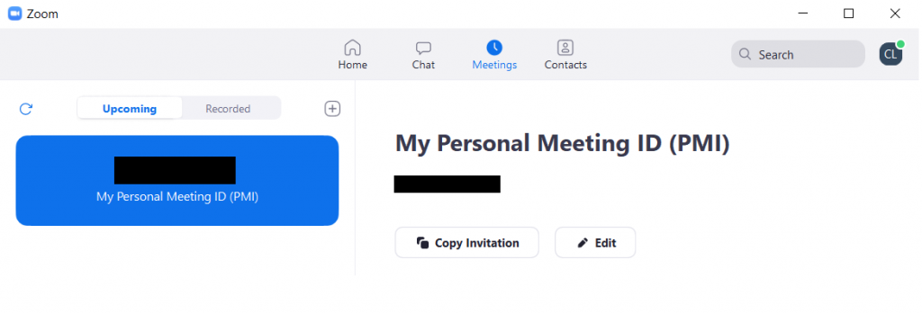 How to Plan and Deliver a Presentation with Zoom (Illustration) Zoom Personal Meeting ID