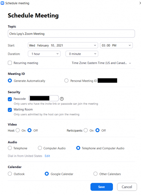 How to Plan and Deliver a Presentation with Zoom (Illustration) Zoom Schedule Meeting