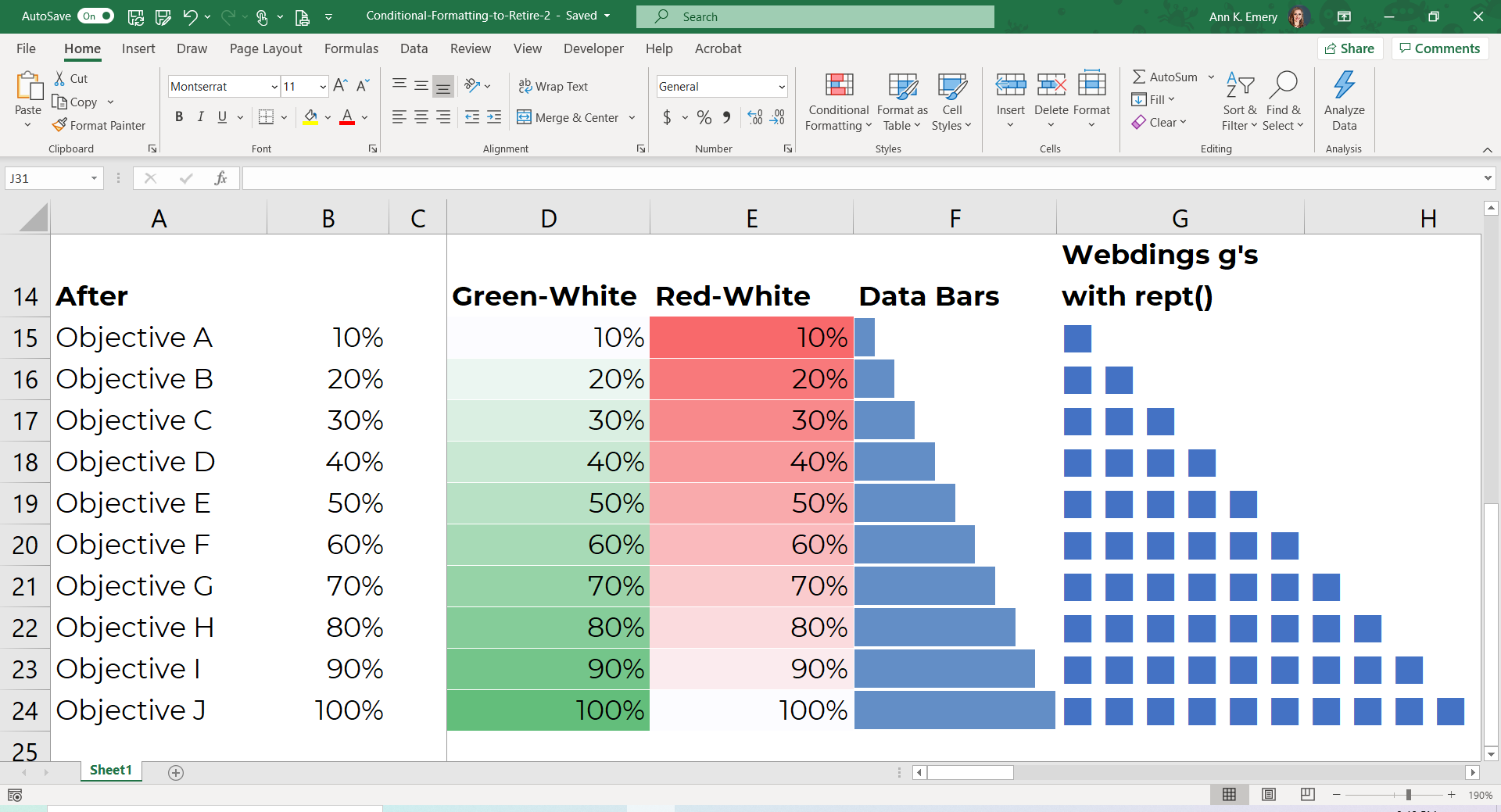 Conditional Formatting Visuals In Microsoft Excel That Should Be