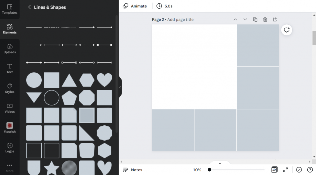 Tweaking your canva grid.