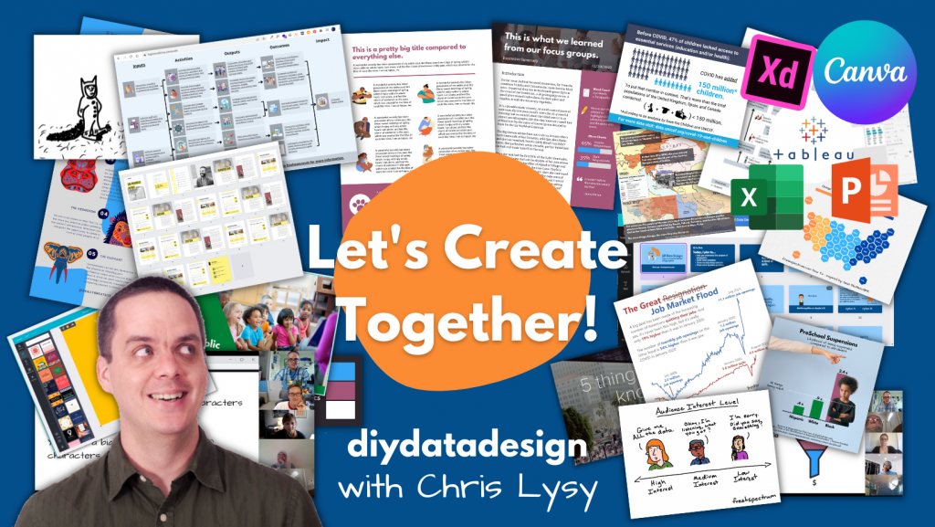 Let's Create Together - DiY Data Design Learning Community with Chris Lysy