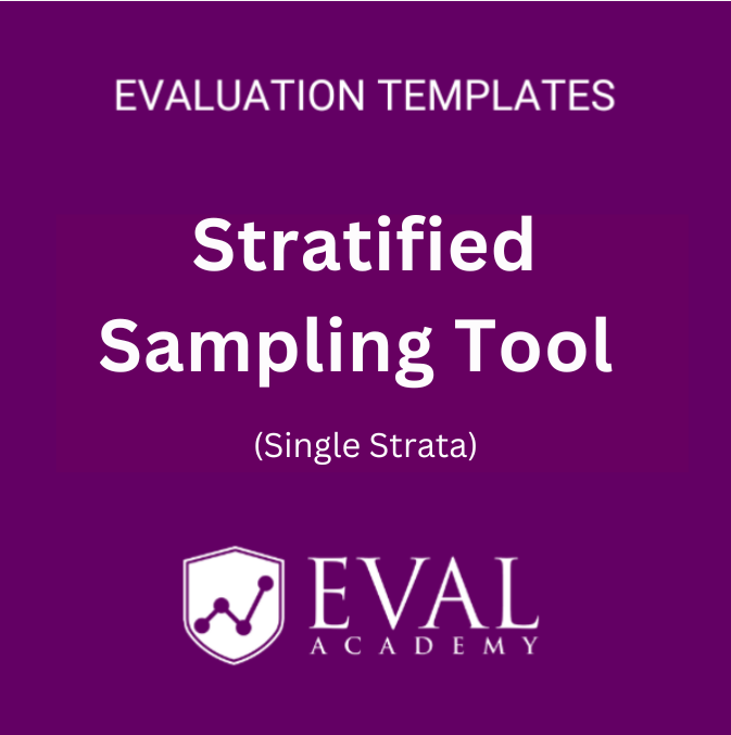 Stratified Sampling Tool (Single Strata)